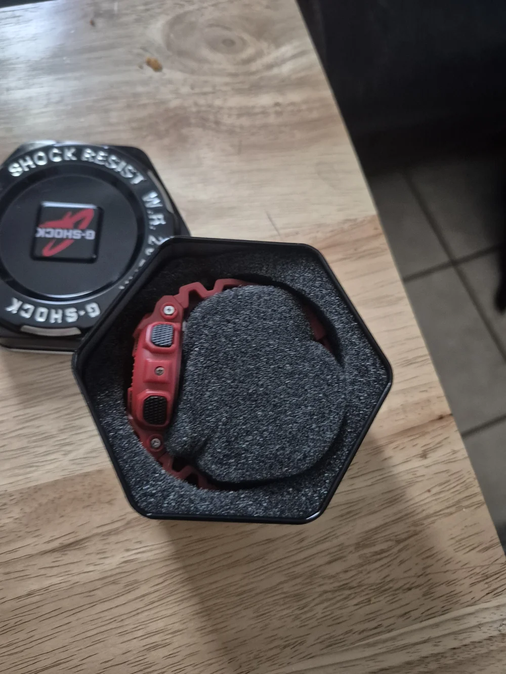 Casio G-Shock Red Multicolor Sport Watch - Picture 2 of 11